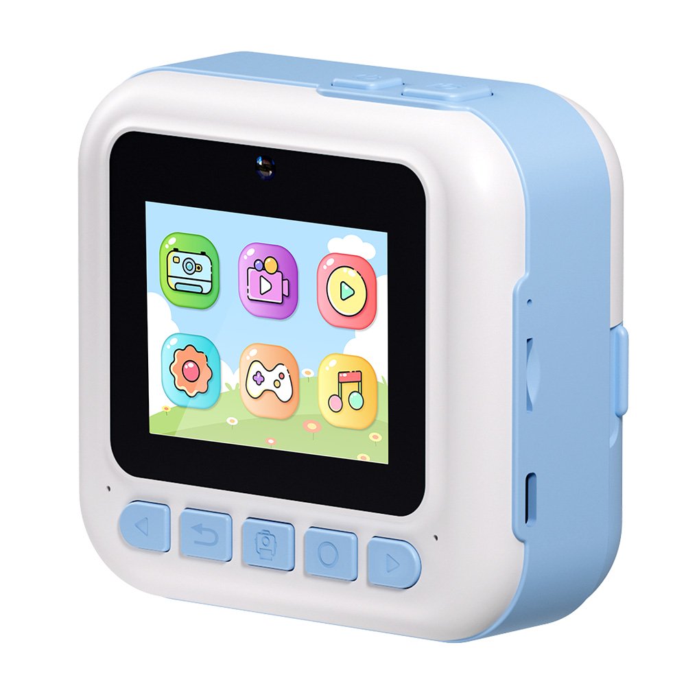 Дитячий фотоапарат ColorWay з функцією моментального друку Blue (CW-PHP01B)