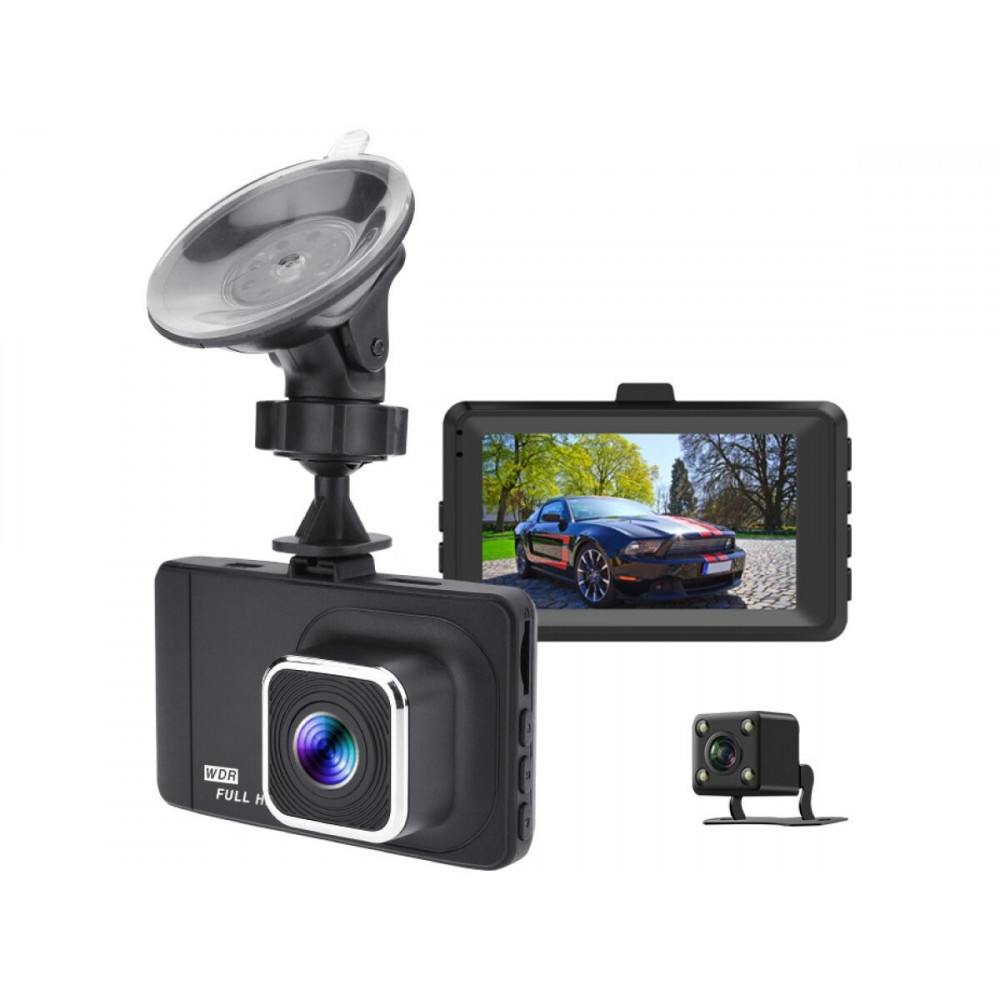 Відеореєстратор CarCam T418 Dual