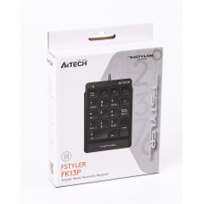 Цифровий клавiатурный блок A4Tech FK13P Black