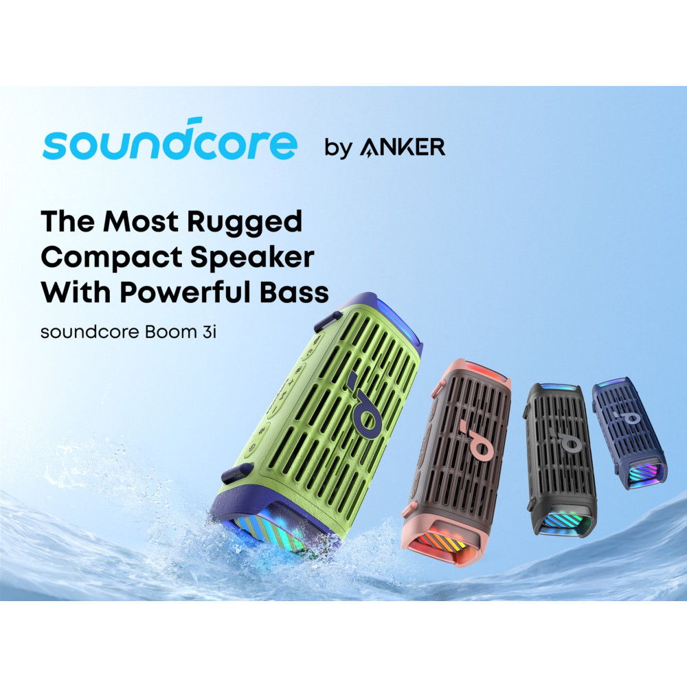 Акустична система Anker SoundCore Boom 3i Blue (D5100030)