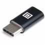 Адаптер REAL-EL micro USB - USB Type-C (F/M), Black (EL123500018)