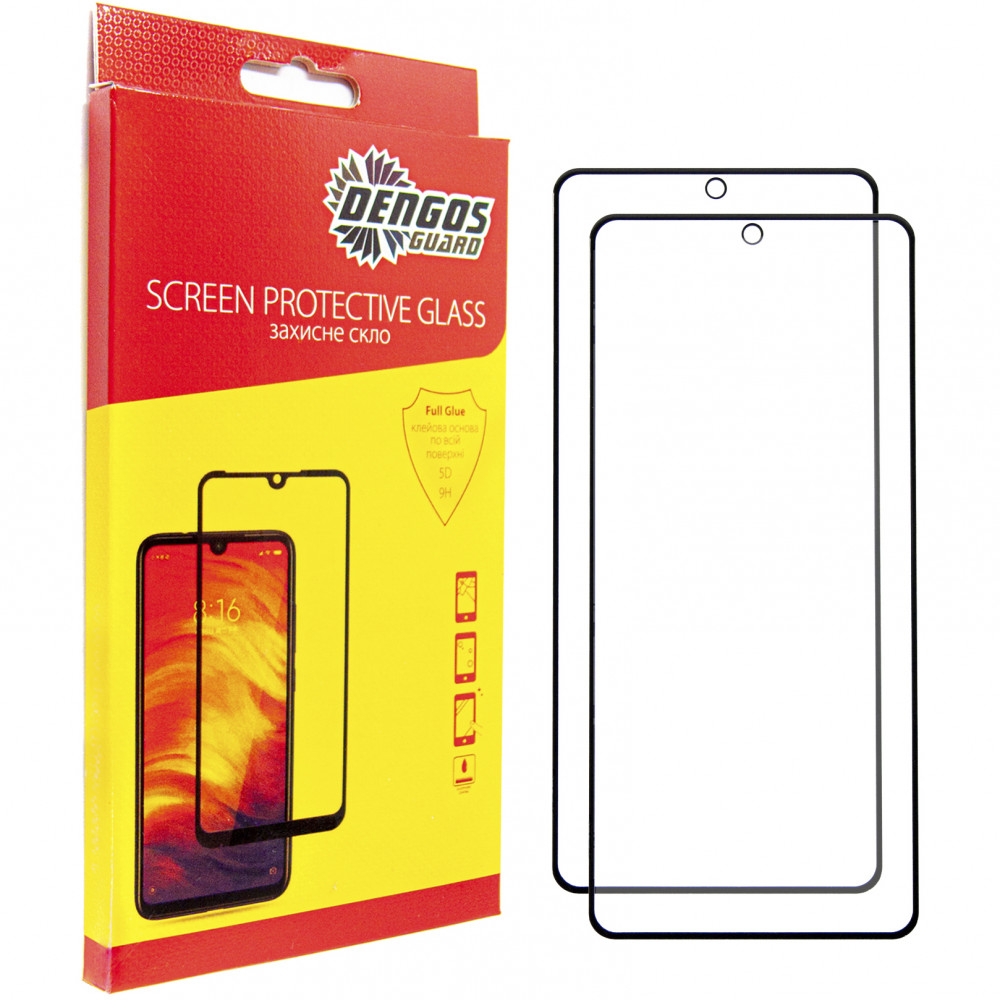 Захисне скло Dengos для Xiaomi Redmi Note 11/11s Black Full Glue (DG-TG2P-44)