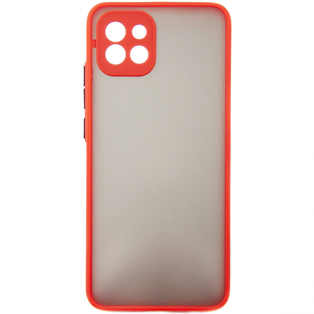 Чохол-накладка Dengos Matt для Samsung Galaxy A03 SM-A035 Red (DG-TPU-MATT-95)