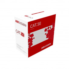 Кабель вита пара Hikvision (DS-1LN5EO-UU/E ) UTP cat 5E, 305м, Corton Box