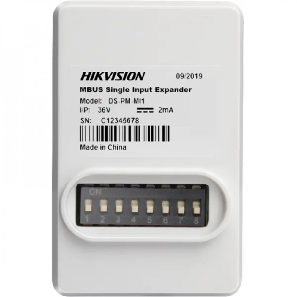 Розширювач шини MBUS на 1 шлейф/зону Hikvision DS-PM-MI1