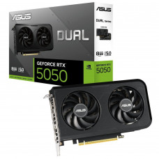 Відеокарта GF RTX 5050 8GB GDDR6 Dual OC Asus (DUAL-RTX5050-O8G)