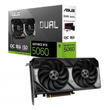 Відеокарта GF RTX 5060 8GB GDDR7 Dual OC Asus (DUAL-RTX5060-O8G)