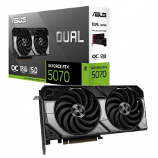 Відеокарта GF RTX 5070 12GB GDDR7 Dual OC Asus (DUAL-RTX5070-O12G)