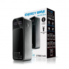 Універсальна мобільна батарея everActive EB-27Q Ultra 27000mAh Black