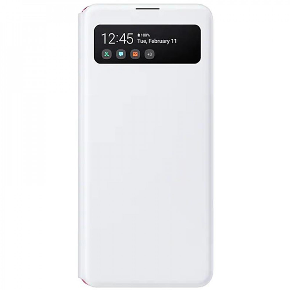 Чохол-книжка Samsung S View Wallet Cover для Samsung Galaxy A41 SM-A415 White (EF-EA415PWEGRU)