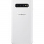 Чохол-накладка Samsung Silicone Cover для Samsung Galaxy S10 SM-G973 White (EF-PG973TWEGRU)