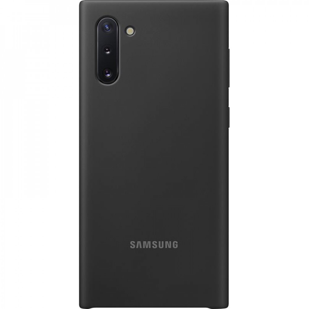 Чохол-накладка Samsung Silicone Cover для Samsung Galaxy Note 10 SM-N970 Black (EF-PN970TBEGRU)