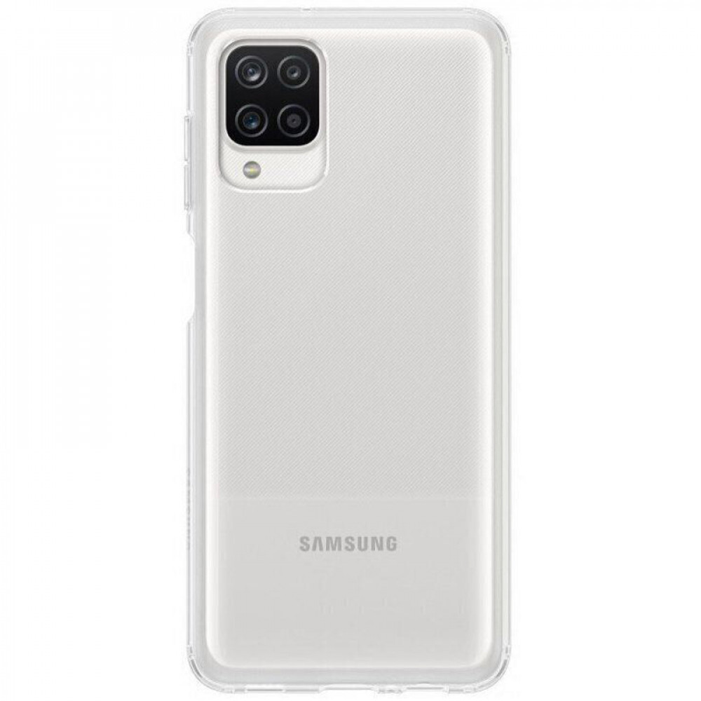 Чохол-накладка Samsung Soft Clear Cover для Samsung Galaxy A12 SM-A125/SM-A127 Transparent (EF-QA125TTEGRU)
