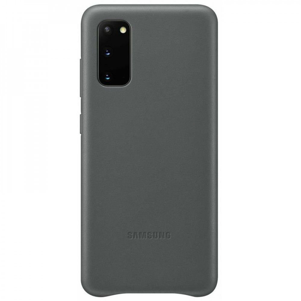 Чохол-накладка Samsung Leather Cover для Samsung Galaxy S20 SM-G980 Gray (EF-VG980LJEGRU)