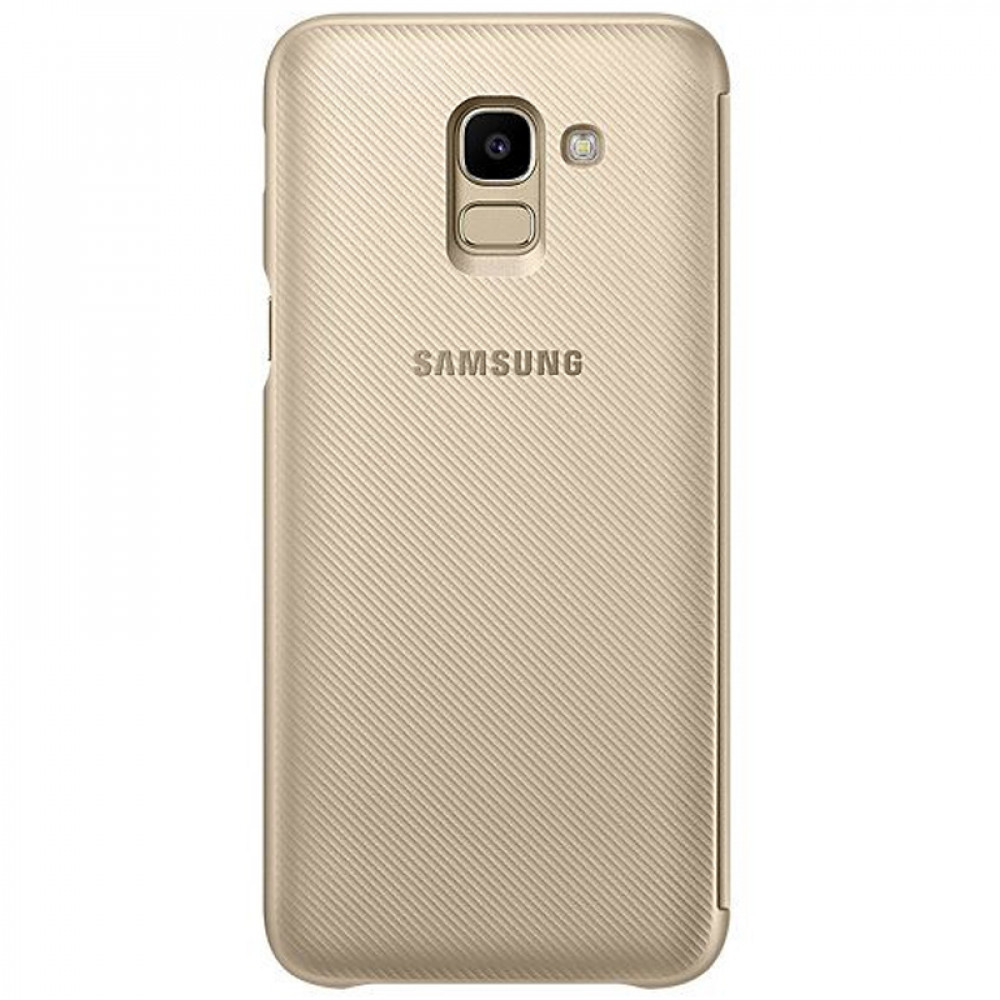 Чохол-книжка Samsung Wallet Cover для Samsung Galaxy J6 SM-J600 Gold (EF-WJ600CFEGRU)