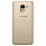 Чохол-книжка Samsung Wallet Cover для Samsung Galaxy J6 SM-J600 Gold (EF-WJ600CFEGRU)
