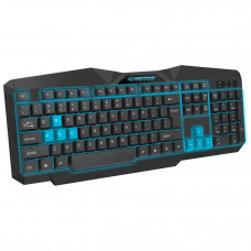 Клавіатура Esperanza EGK201 Ukr (EGK201BUA) Black/Blue USB