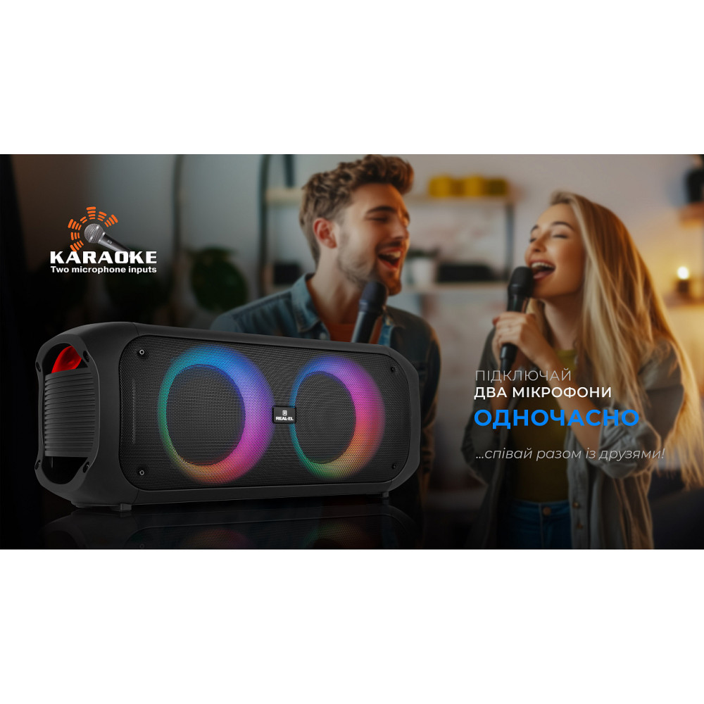 Акустична система REAL-EL X-795 Black