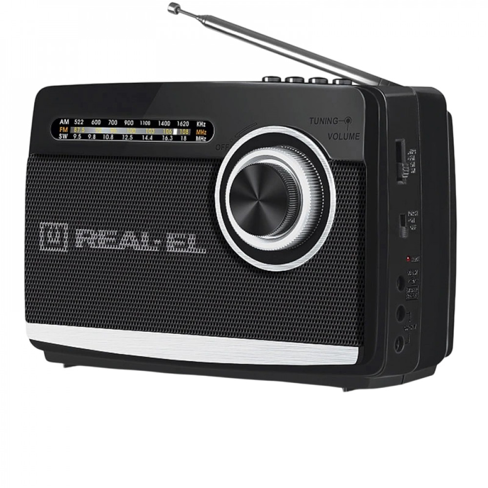 Радіоприймач REAL-EL X-510 Black