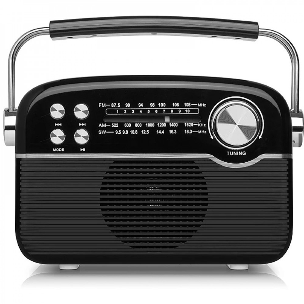 Радіоприймач REAL-EL X-545 Black