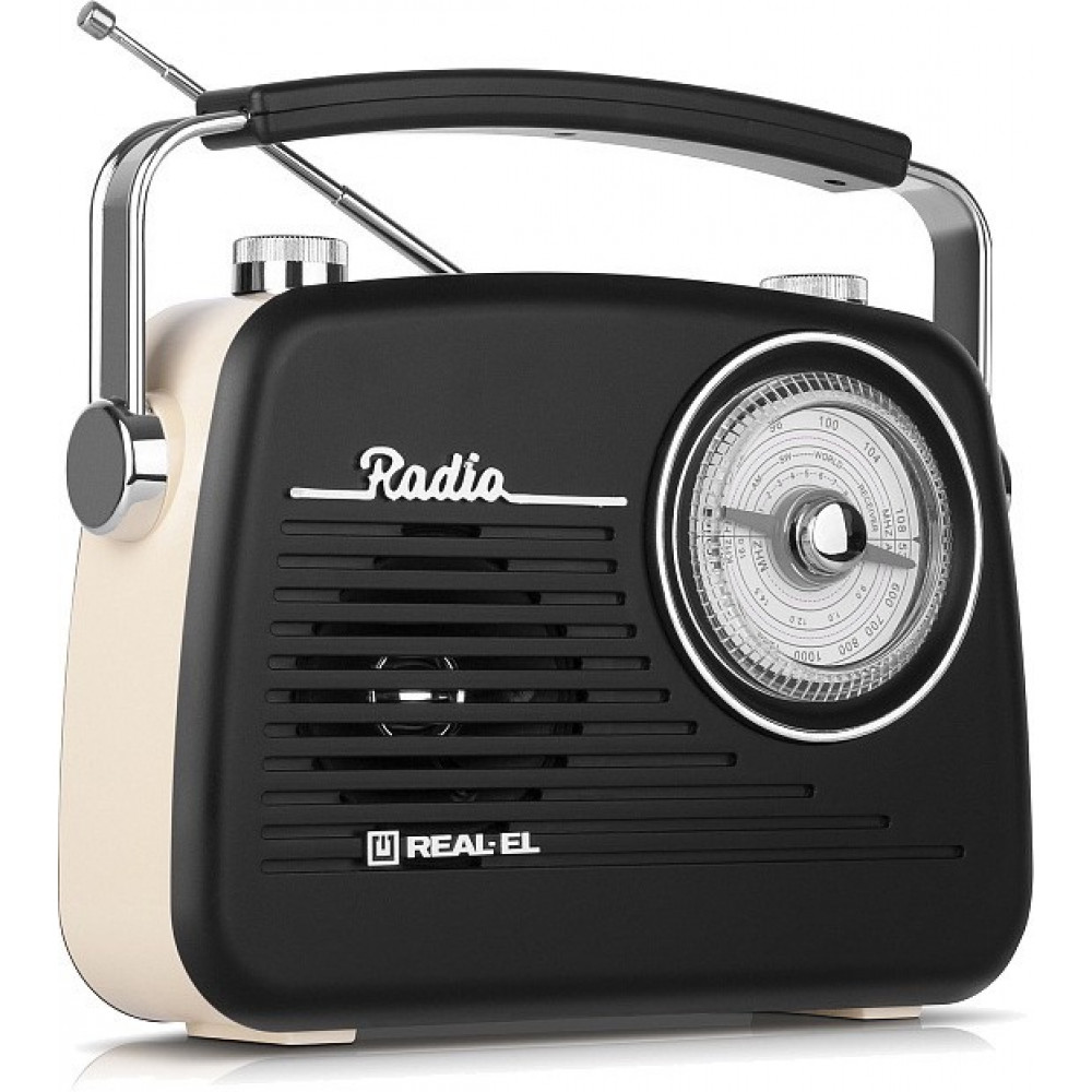 Радіоприймач REAL-EL X-540 Black-Yellow