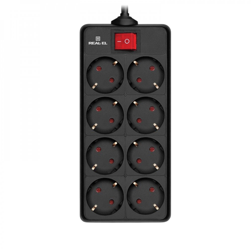 Фільтр живлення REAL-EL RS-8 Protect