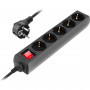 Фільтр живлення REAL-EL RS-Protect M 1.8м Black (EL122300026) Фільтр живлення REAL-EL RS-Protect M 1.8м Black (EL122300026)