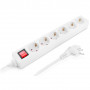 Фільтр живлення REAL-EL RS-6 Protect M 1.8м White (EL122300031) Фільтр живлення REAL-EL RS-6 Protect M 1.8м White (EL122300031)