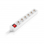 Фільтр живлення REAL-EL RS-6 Protect M 1.8м White (EL122300031) Фільтр живлення REAL-EL RS-6 Protect M 1.8м White (EL122300031)