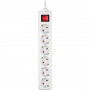 Фільтр живлення REAL-EL RS-6 Protect M 1.8м White (EL122300031) Фільтр живлення REAL-EL RS-6 Protect M 1.8м White (EL122300031)