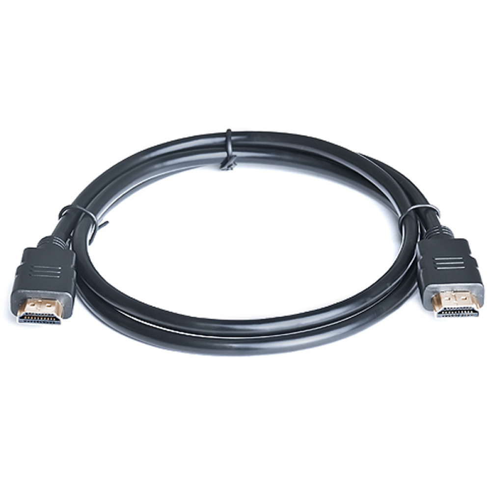 Кабель REAL-EL HDMI - HDMI v2.0 M/M, 2 м, чорний (EL123500012) пакет