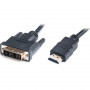 Кабель REAL-EL HDMI - DVI (M/M), 1.8 м, Black (EL123500013)