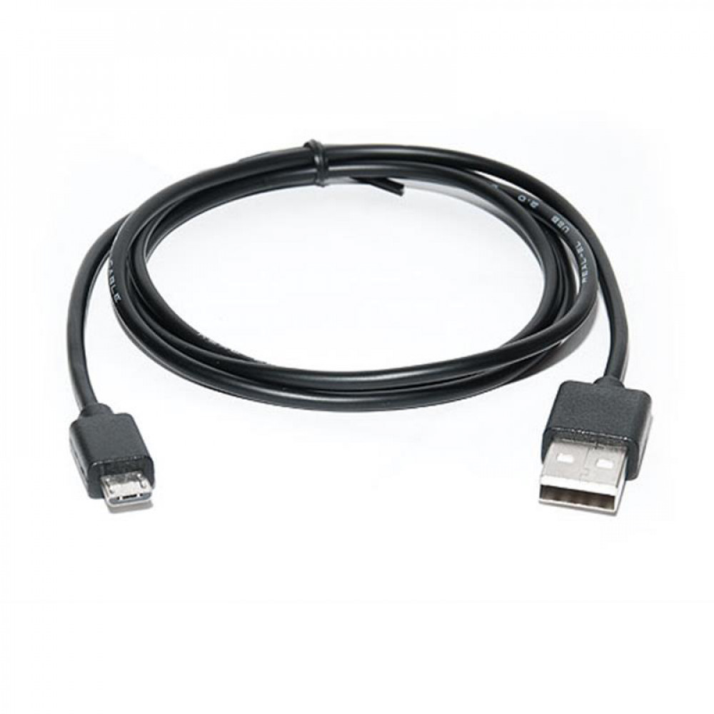 Кабель REAL-EL Pro USB - micro USB V 2.0 (M/M), 2 м, чорний (EL123500025)