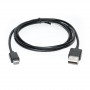 Кабель REAL-EL Pro USB - micro USB V 2.0 (M/M), 2 м, чорний (EL123500025)