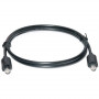 Кабель REAL-EL Toslink - Toslink (M/M), 2 м, Black (EL123500037)