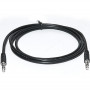 Аудіо-кабель REAL-EL Audio Pro 3.5 мм - 3.5 мм (M/M), 1 м, чорний (EL123500040)