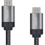 Кабель REAL-EL Premium HDMI - HDMI V 2.0 (M/M), 1 м, Grey (EL123500045)