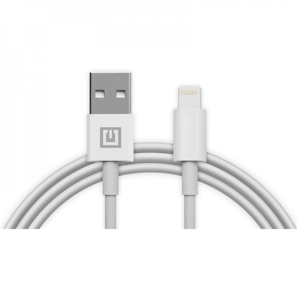 Кабель REAL-EL USB - Lightning (M/M), 1 м, White (EL123500055)