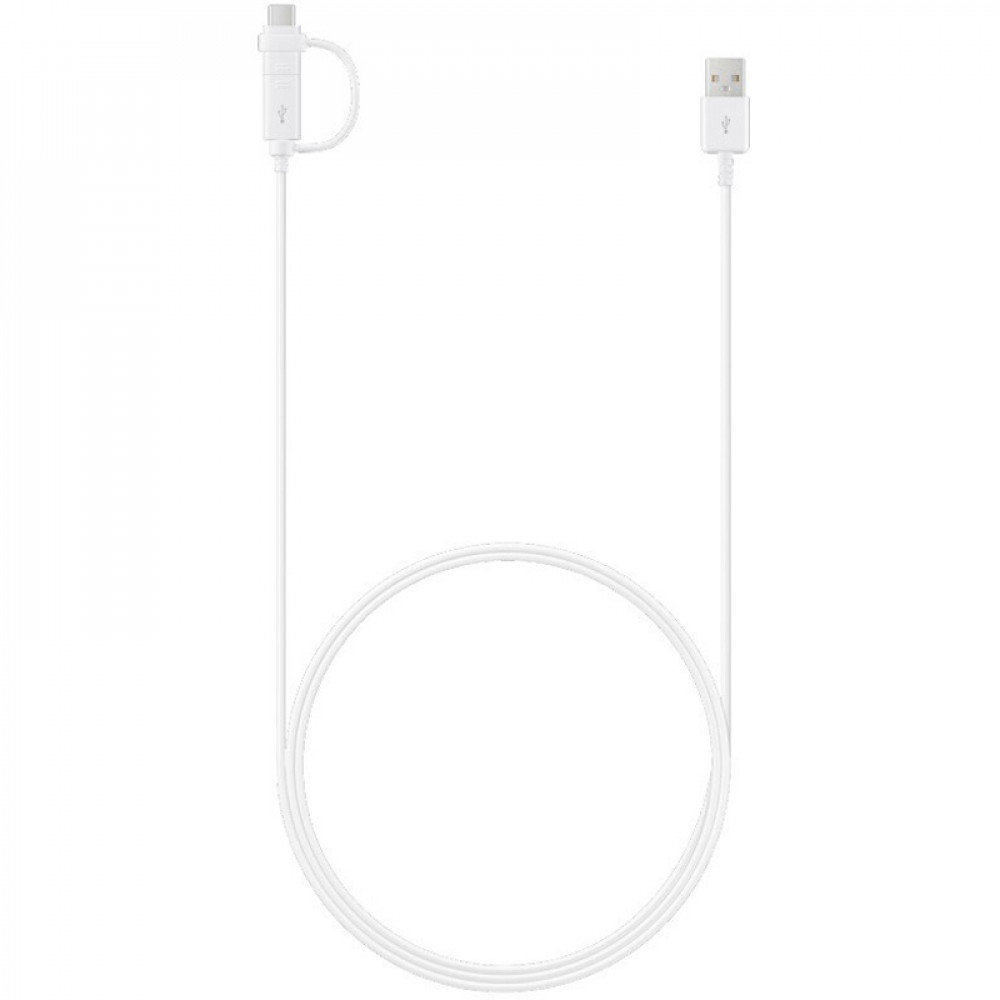 Кабель Samsung USB Type-C/microUSB - USB, (M/M), 1.5 м, White (EP-DG930DWEGRU)