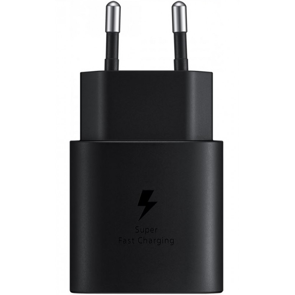 Мережевий зарядний пристрій Samsung EP-TA800 25W Type-C Black (EP-TA800NBE) OEM