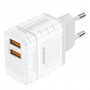 Зарядний пристрій Foneng EU57 (2USBх2.4A) White (EU57-CH)