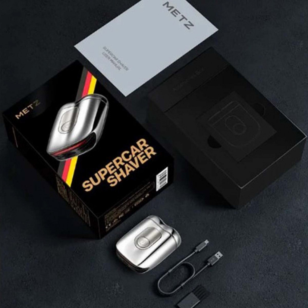 Електробритва Metz SuperCar Shaver Silver (MZCP021-SL)