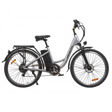Електровелосипед Maxxter City 2.0 Silver
