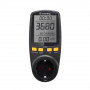 Енергометр цифровий (W/V/A/C/Hz/KWh) СolorWay для розетки (16A/3680W) (CW-VM16-02D)