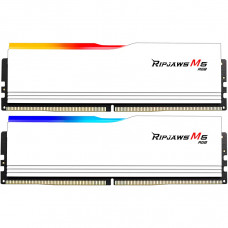 Модуль пам`ятi DDR5 2x32GB/6000 G.Skill Ripjaws M5 RGB White (F5-6000J3238G32GX2-RM5RW)