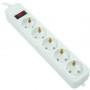 Фільтр живлення PowerPlant JY-1056/5B 5 розеток, 5м 100% медь, White (EX610587) Фільтр живлення PowerPlant JY-1056/5B 5 розеток, 5м 100% медь, White (EX610587)