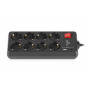 Фільтр живлення REAL-EL RS-Protect 805 3м Black (EL122300043) Фільтр живлення REAL-EL RS-Protect 805 3м Black (EL122300043)