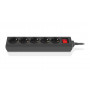 Фільтр живлення REAL-EL RS-Protect M 10м Black Фільтр живлення REAL-EL RS-Protect M 10м Black
