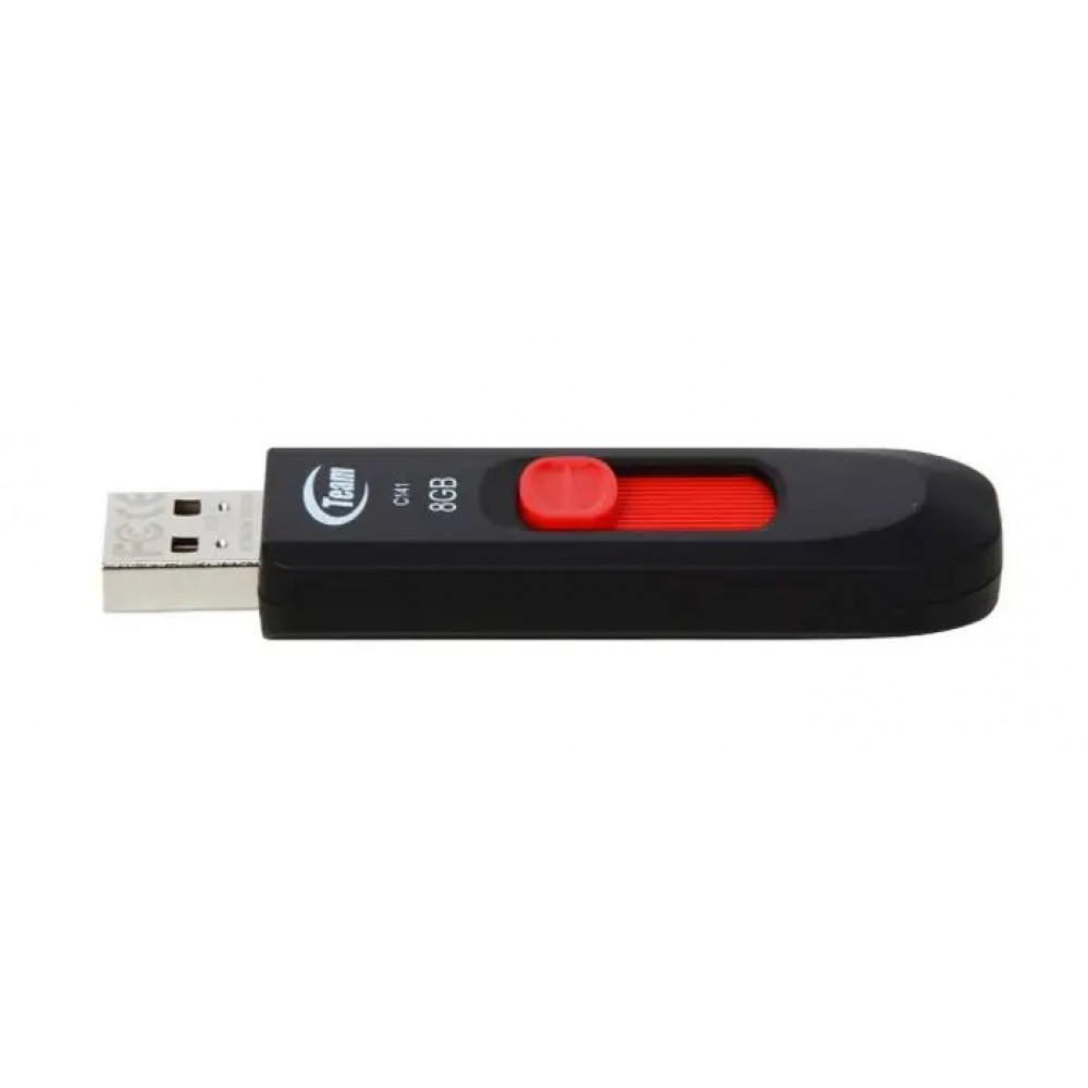 Флеш-накопичувач USB  8GB Team C141 Red (TC1418GR01)