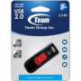 Флеш-накопичувач USB  8GB Team C141 Red (TC1418GR01)